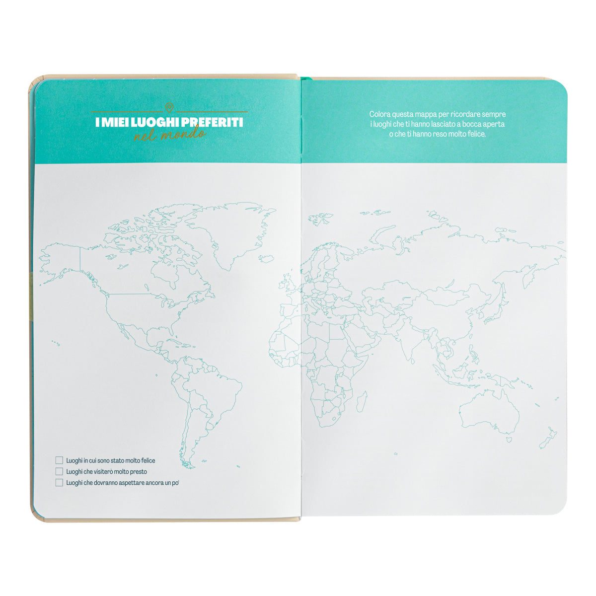 Planner da viaggio - Un viaggio indimenticabile comincia da qui