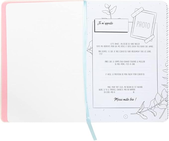 Bullet agenda - À remplir de jolis projets 