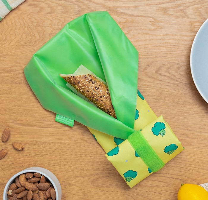 Snack bag Snack’n’Go Roll'eat x Mr. Wonderful - Broccoli