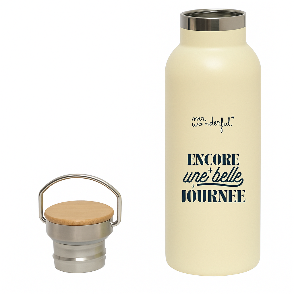 Bouteille thermique - Encore une belle journée 