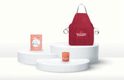 Pack Hogar - Libro de recetas + delantal + vela