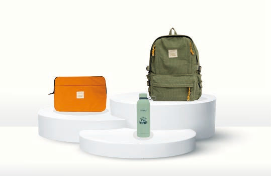 Pack Lifestyle – Zaino + custodia per laptop + bottiglia termica