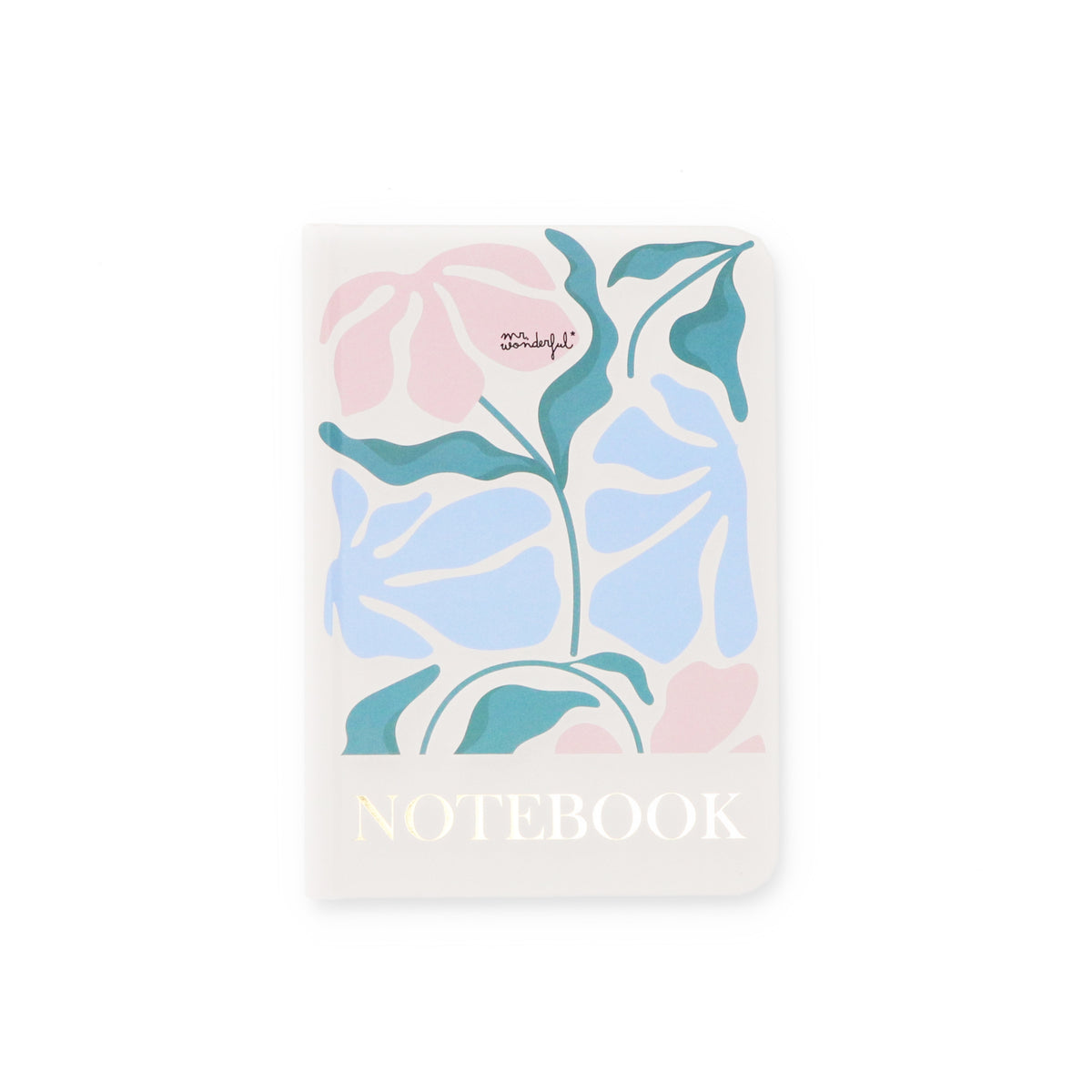 Libreta A6 con estampado de flores para mujer de Mr. Wonderful