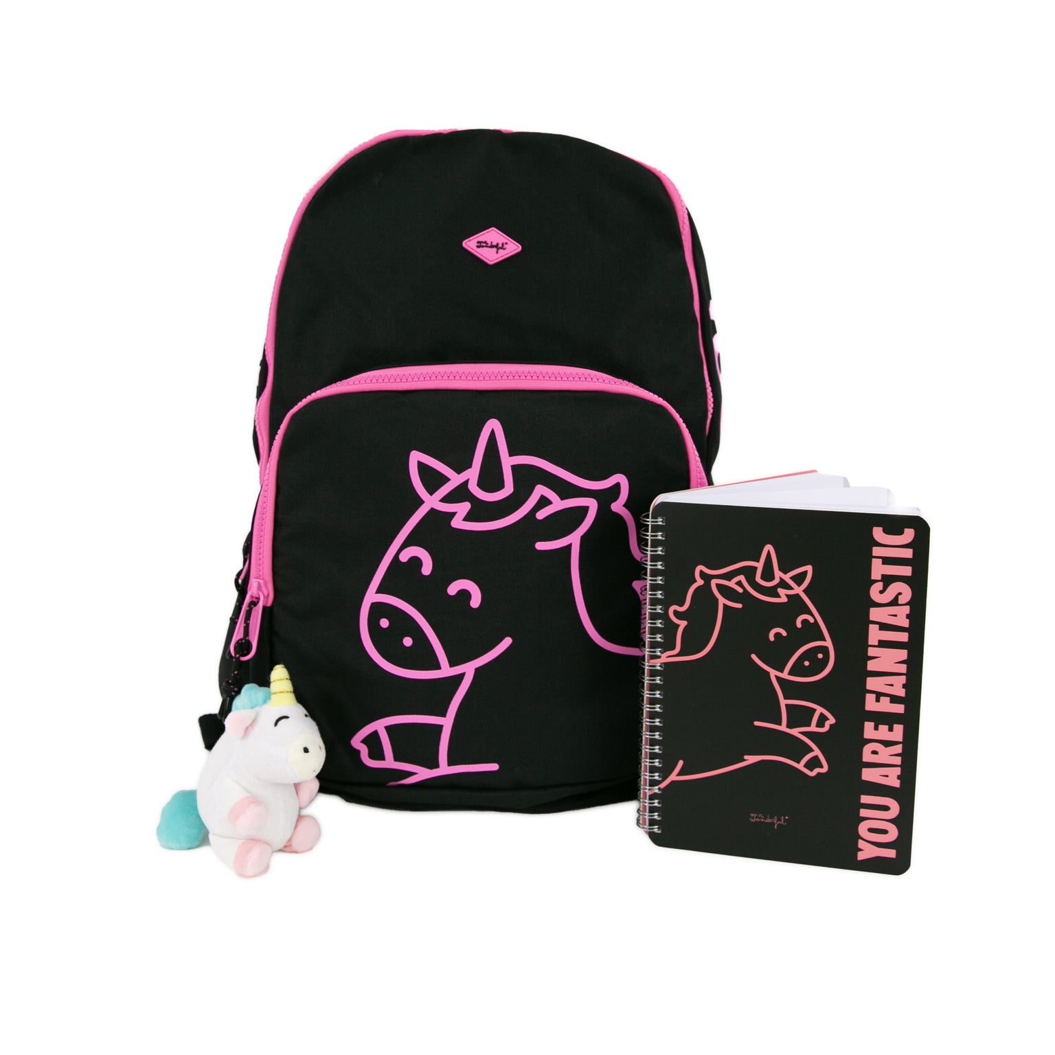 Mochila Mr.Wonderful: Go with the flow menta - El Corte Inglés