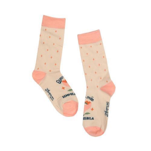 Meias Tamanho 35-38 - Esta mãe é a mais bela. Quero estar sempre ao pé dela.