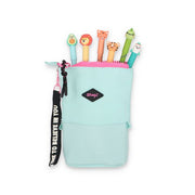 Set de 6 bolis borrables Bo-Bo + estuche extensible azul - Time to believe in you