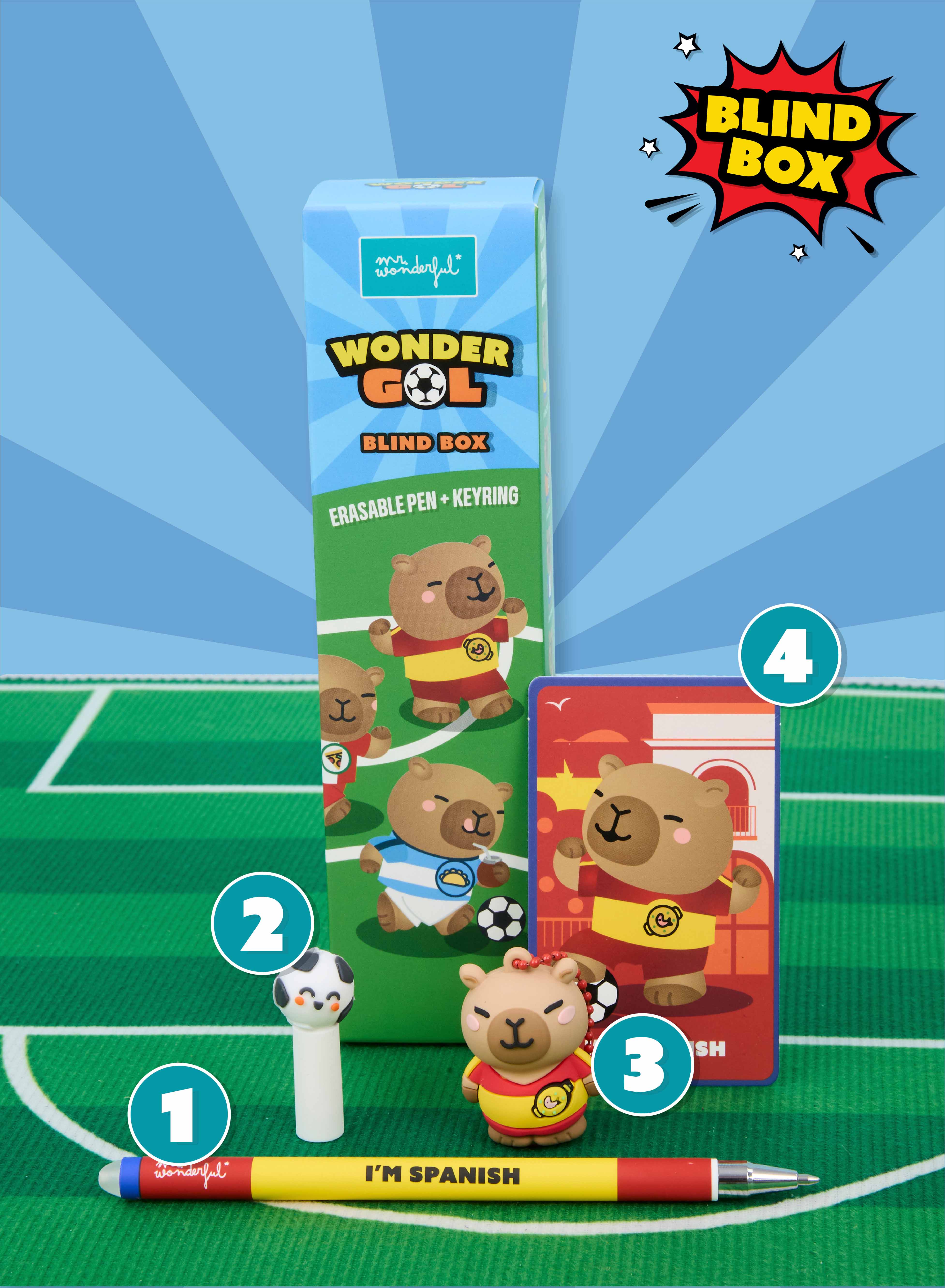 Wonder Gol Blind Box | Mr. Wonderful