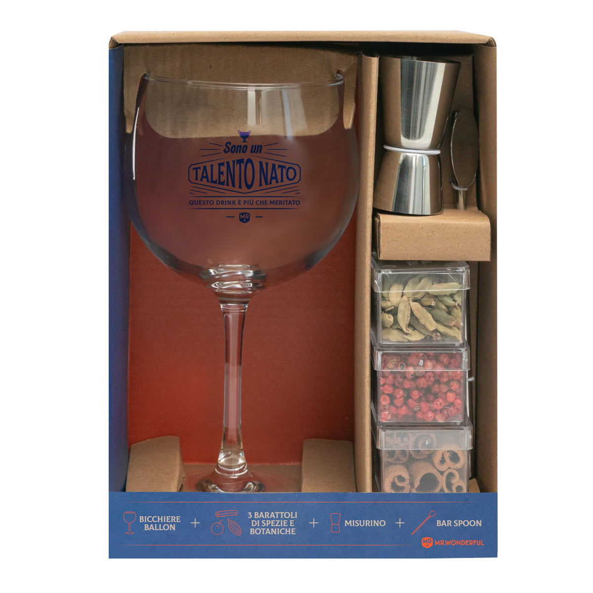 Kit pour le gin tonic - Je suis un talent né, cette boisson est la plus digne 