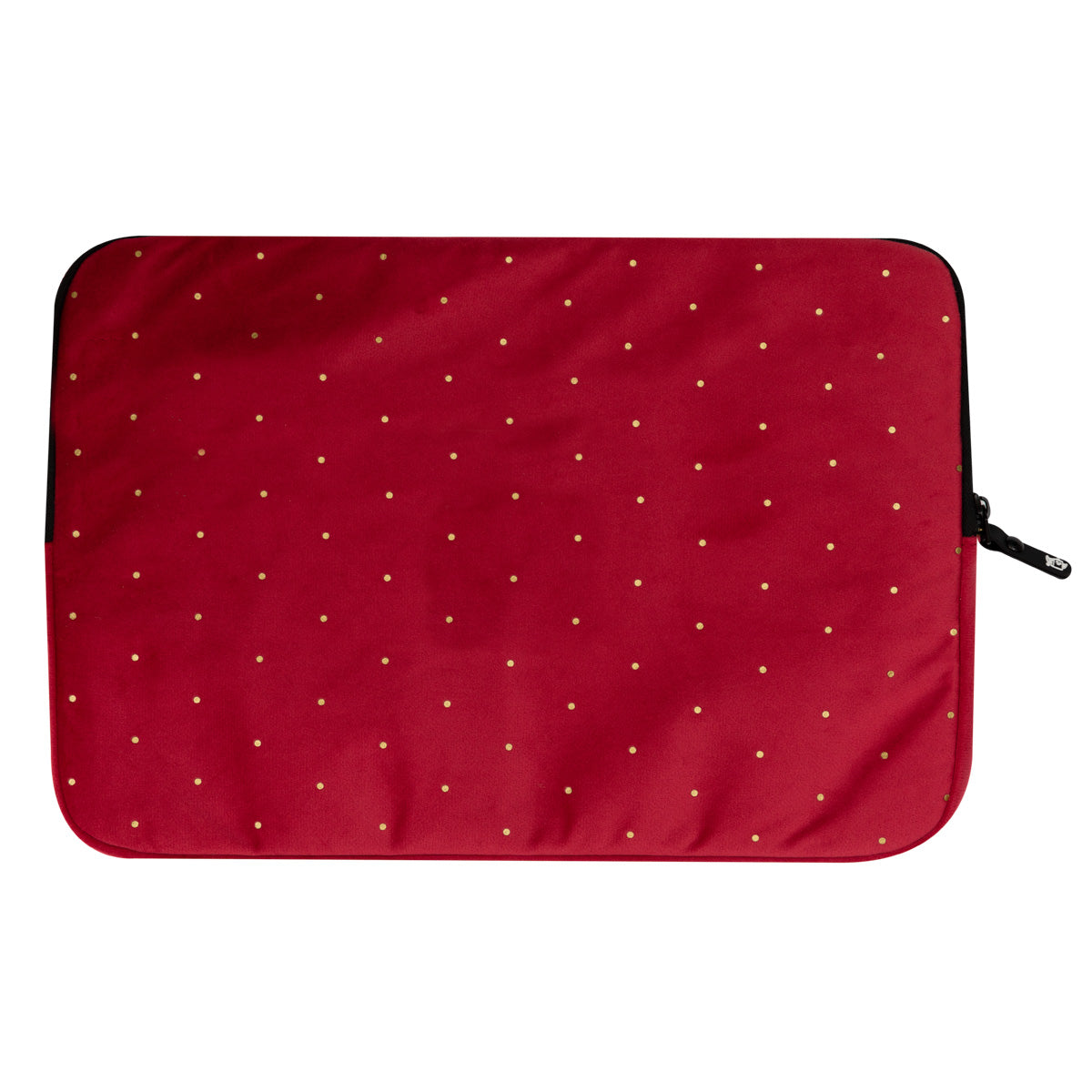 Laptop sleeve 13-14" velvet maroon - Glam & glow.