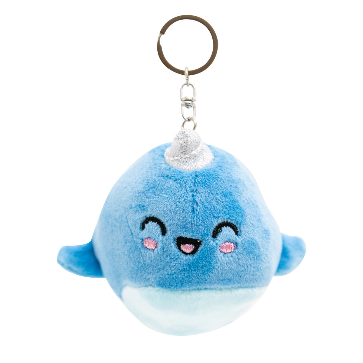 Small plush keyring - Narwhal