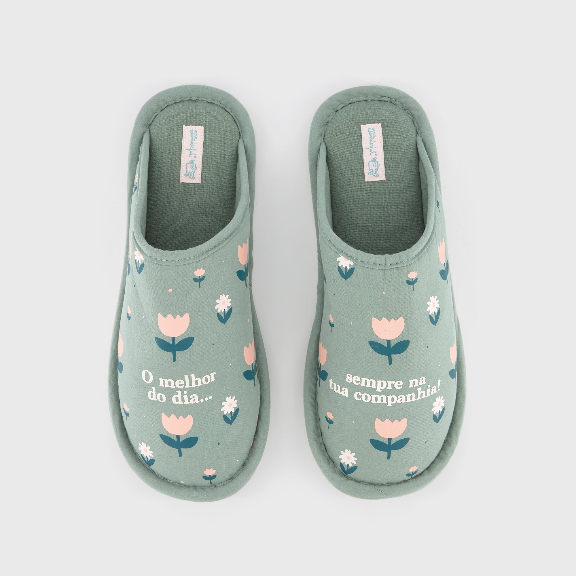 Pantufas T 36-38 - O melhor do dia... sempre na tua companhia!