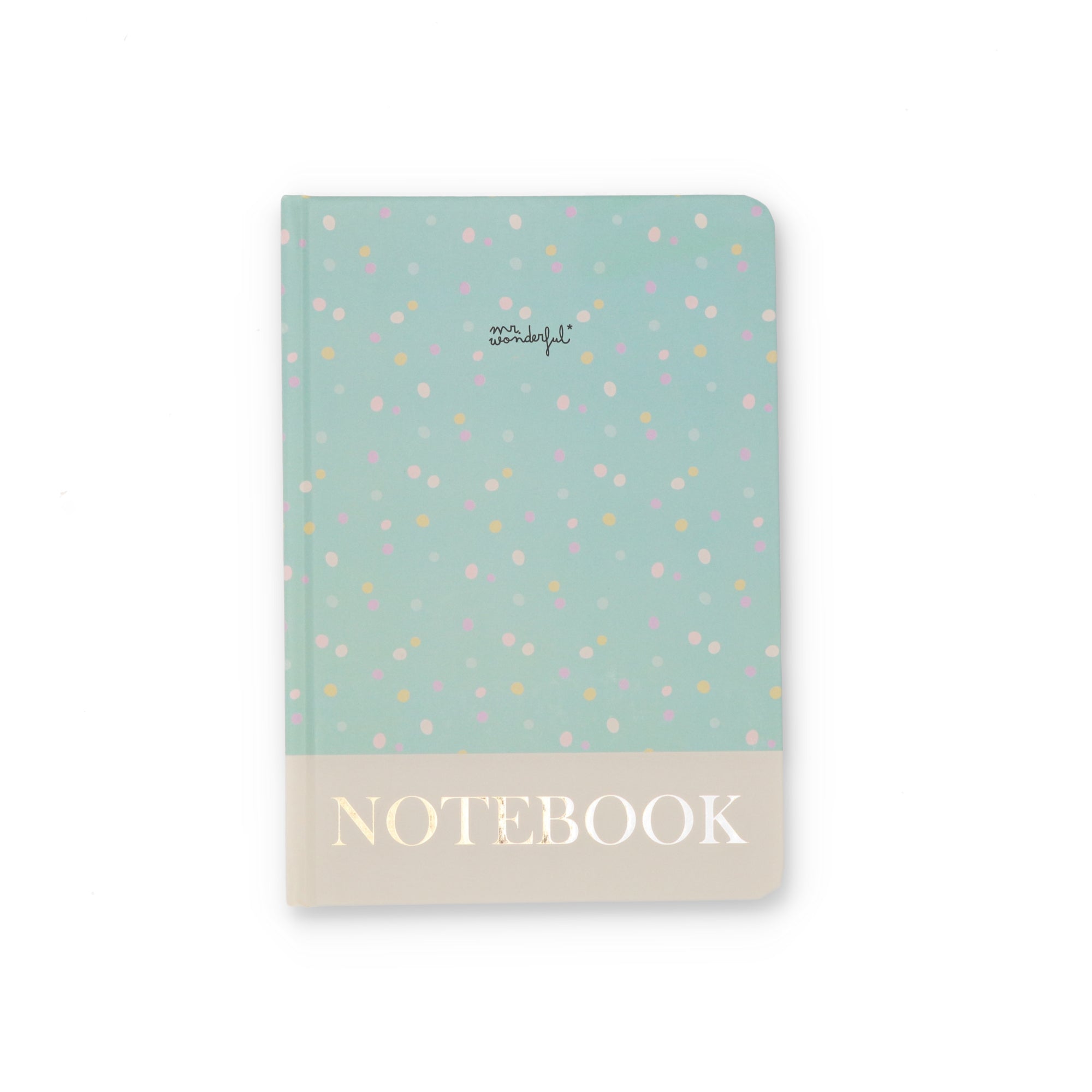 A5 notebook - Polka dot print