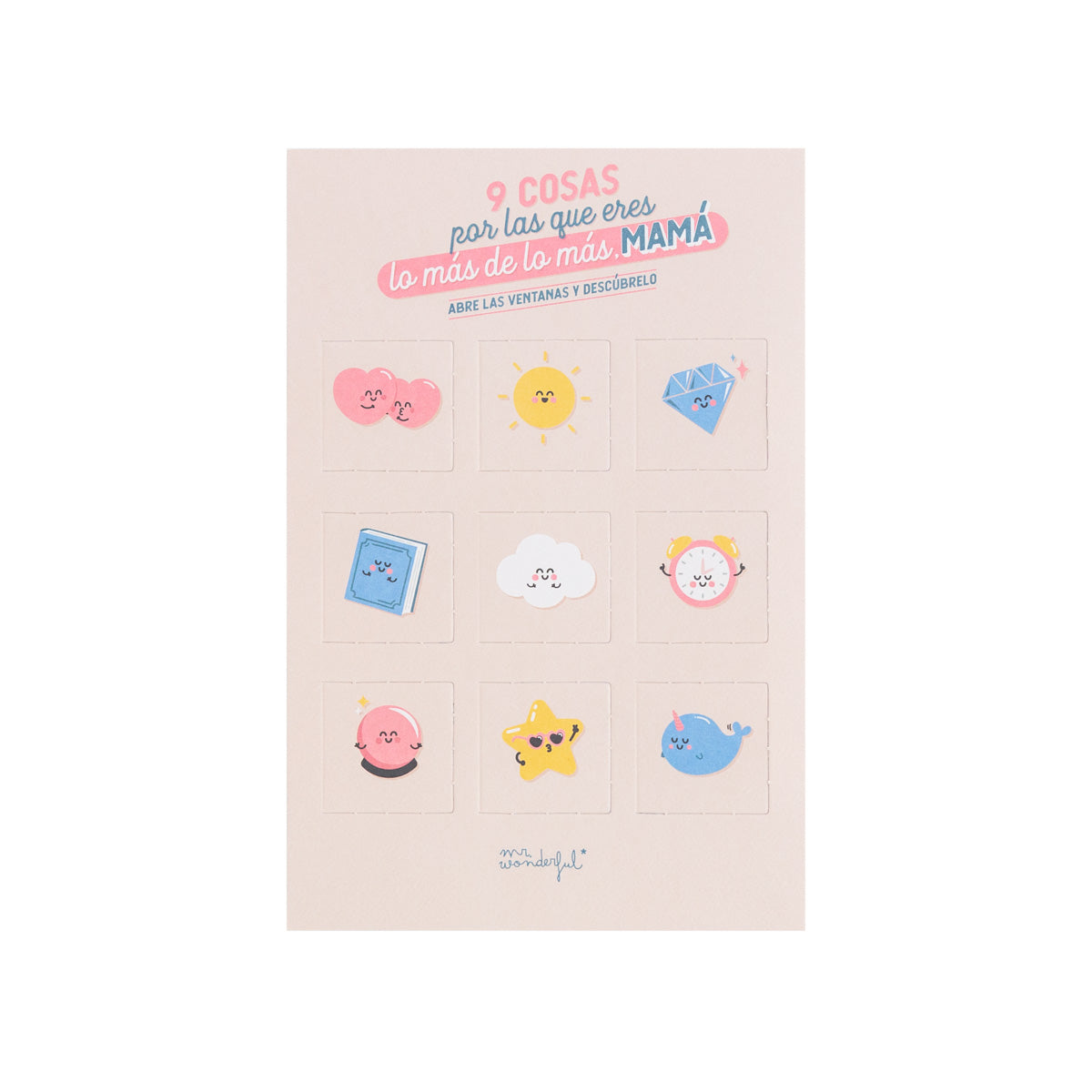 Tarjeta con mensajes para madres - Eres lo más de lo más, mamá