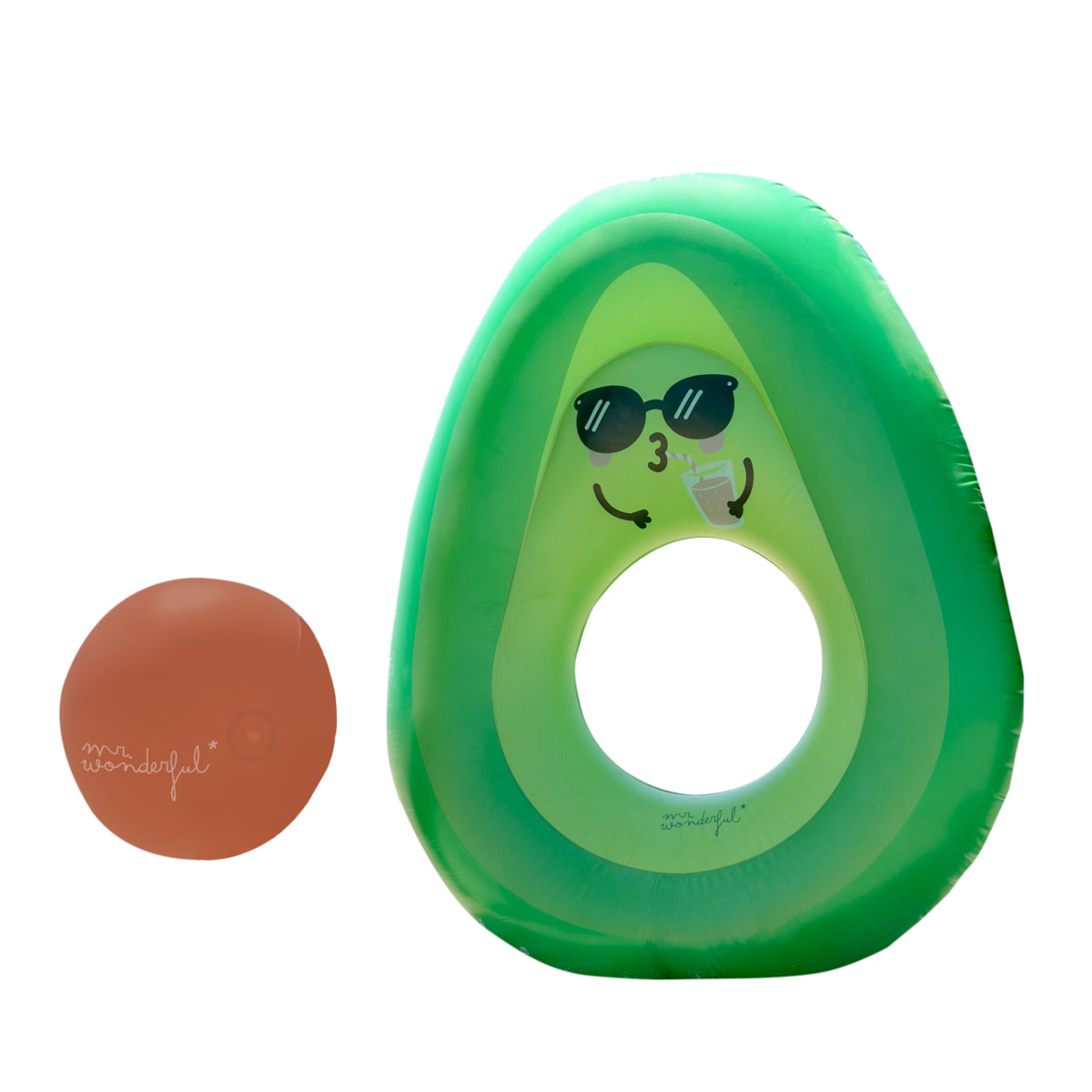 Beach lilo - Avocado