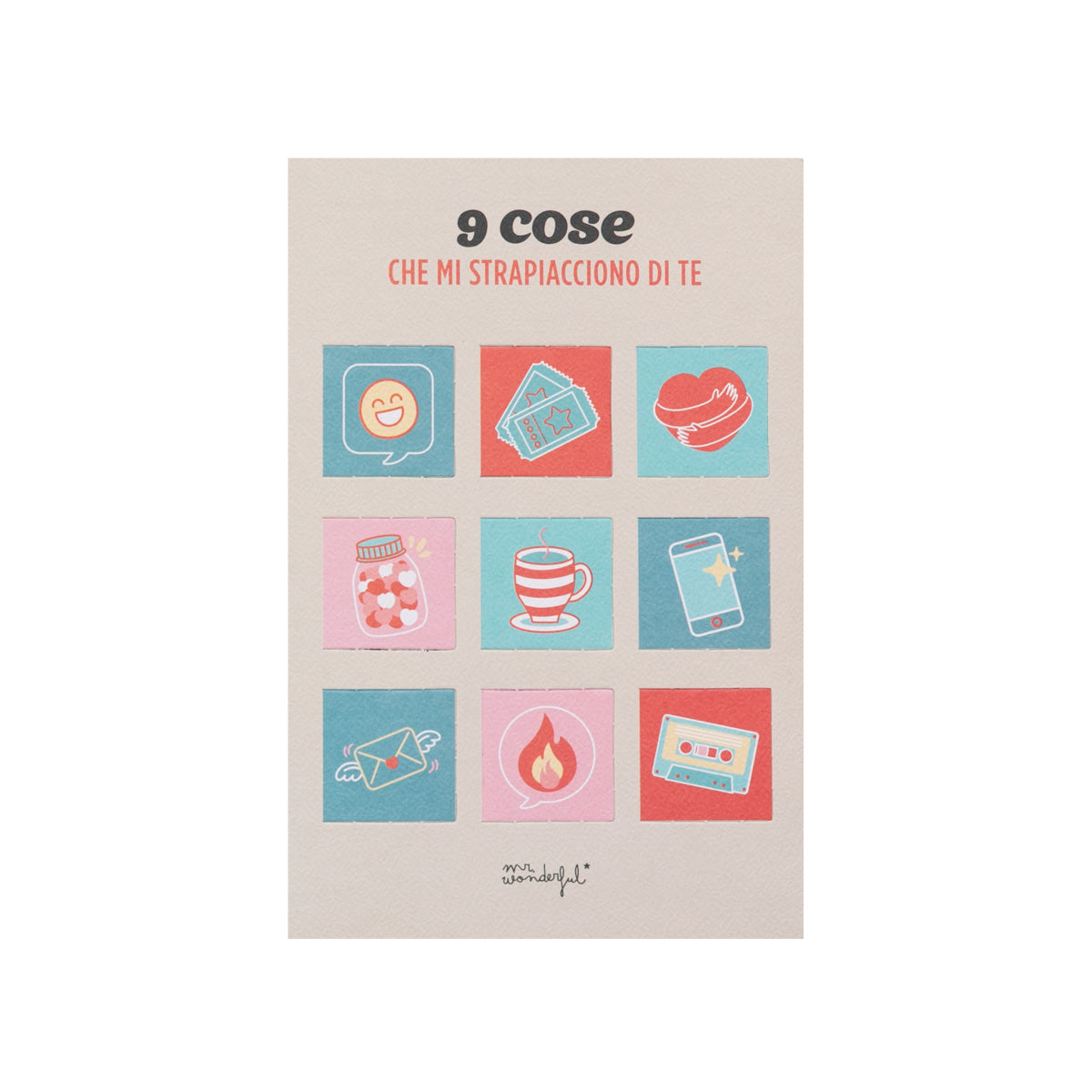 Biglietto - 9 cose che mi...
