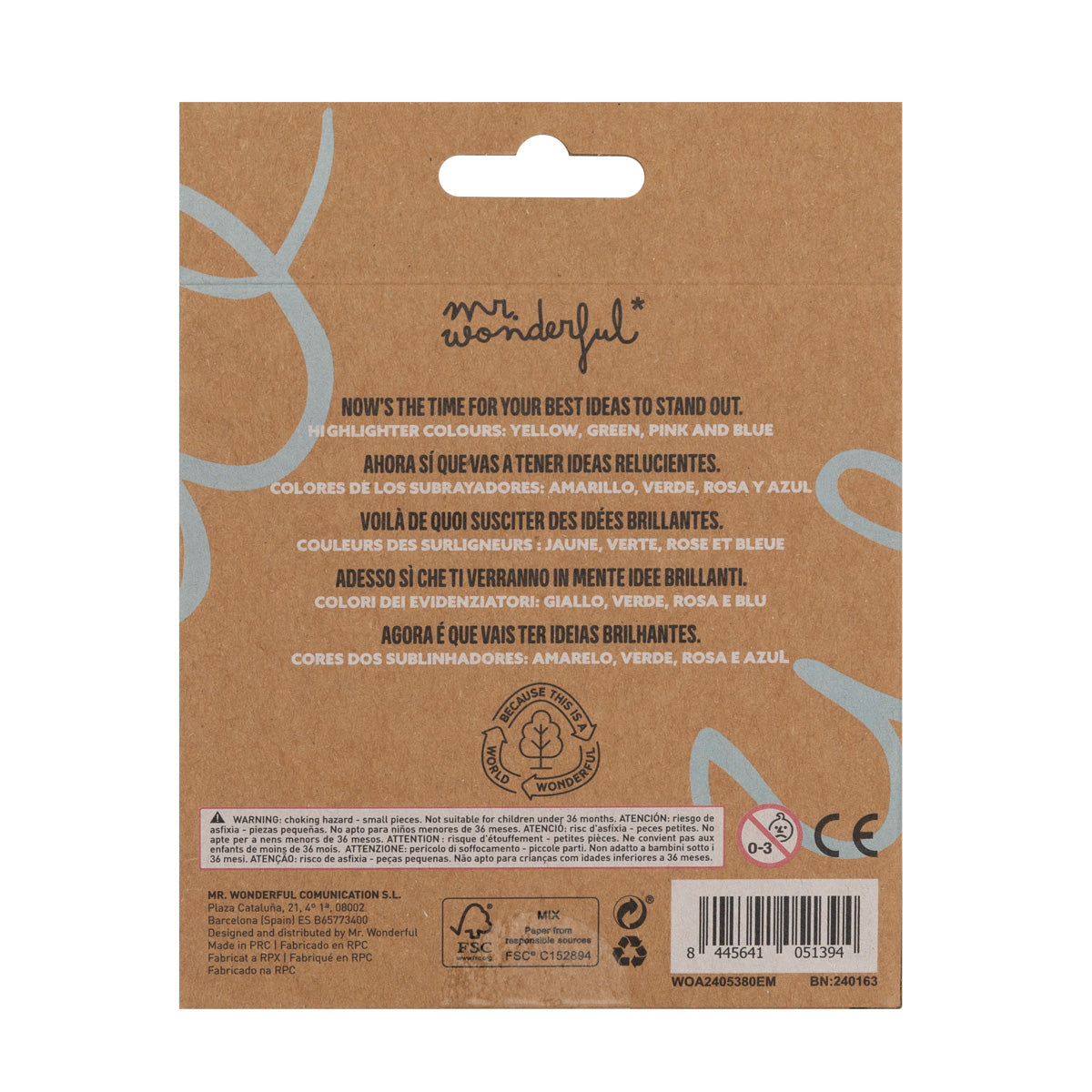 Cahier A4 com intercalares à onglets - Aux grands défis, les grands projects