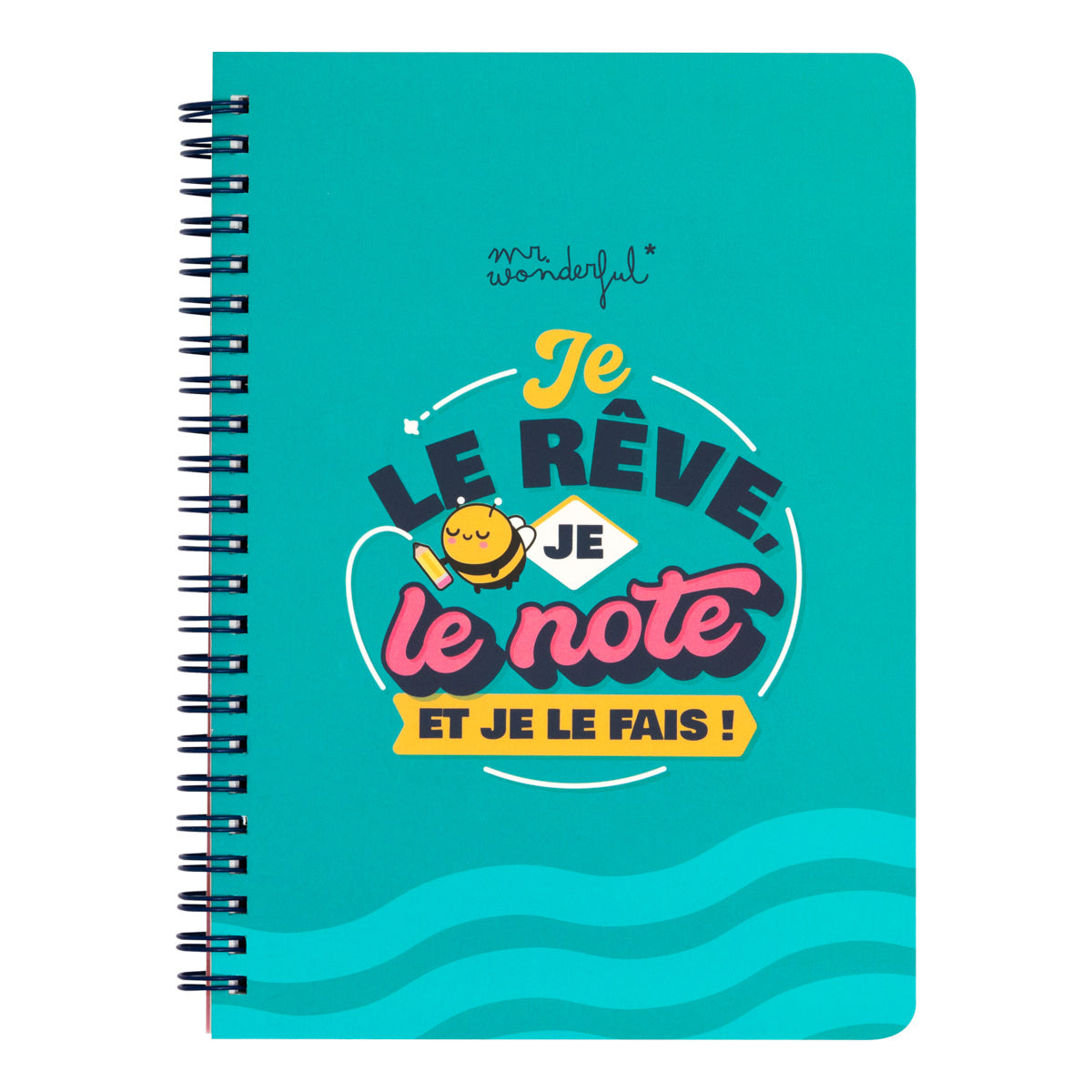 Cahier A5 - Je le rêve, je le note et je le fais !