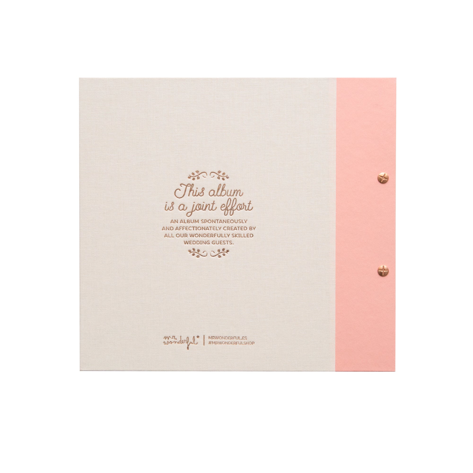 Notre album de mariage non officiel