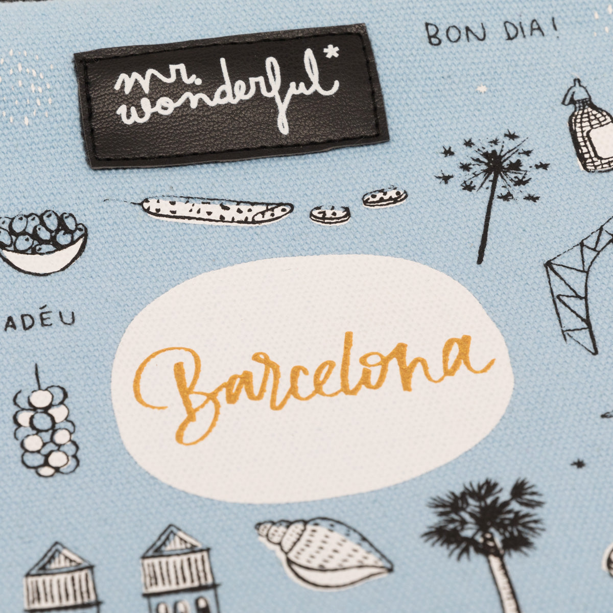 Toiletries bag wristlet - Barcelona.