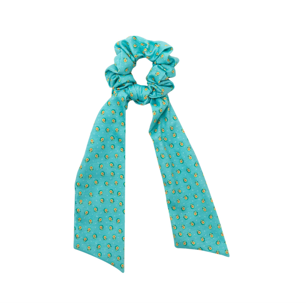 Hair tie with a bow for a stylish hairdo - Avocado