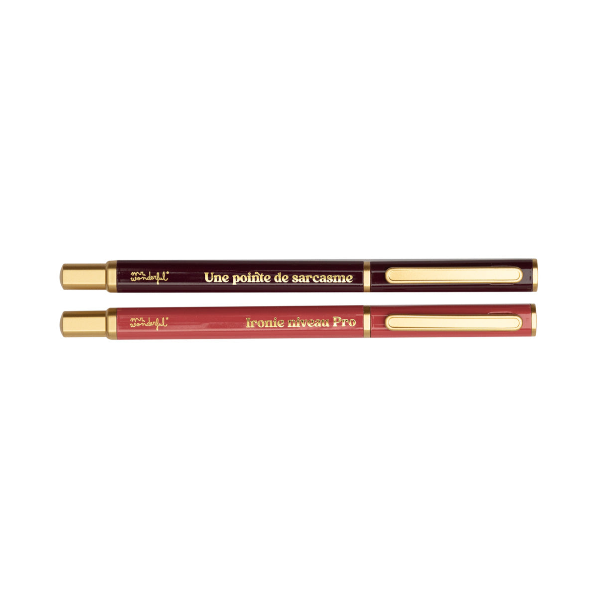 Lot de 2 stylos pour mettre sur papier des idées exceptionnelles 