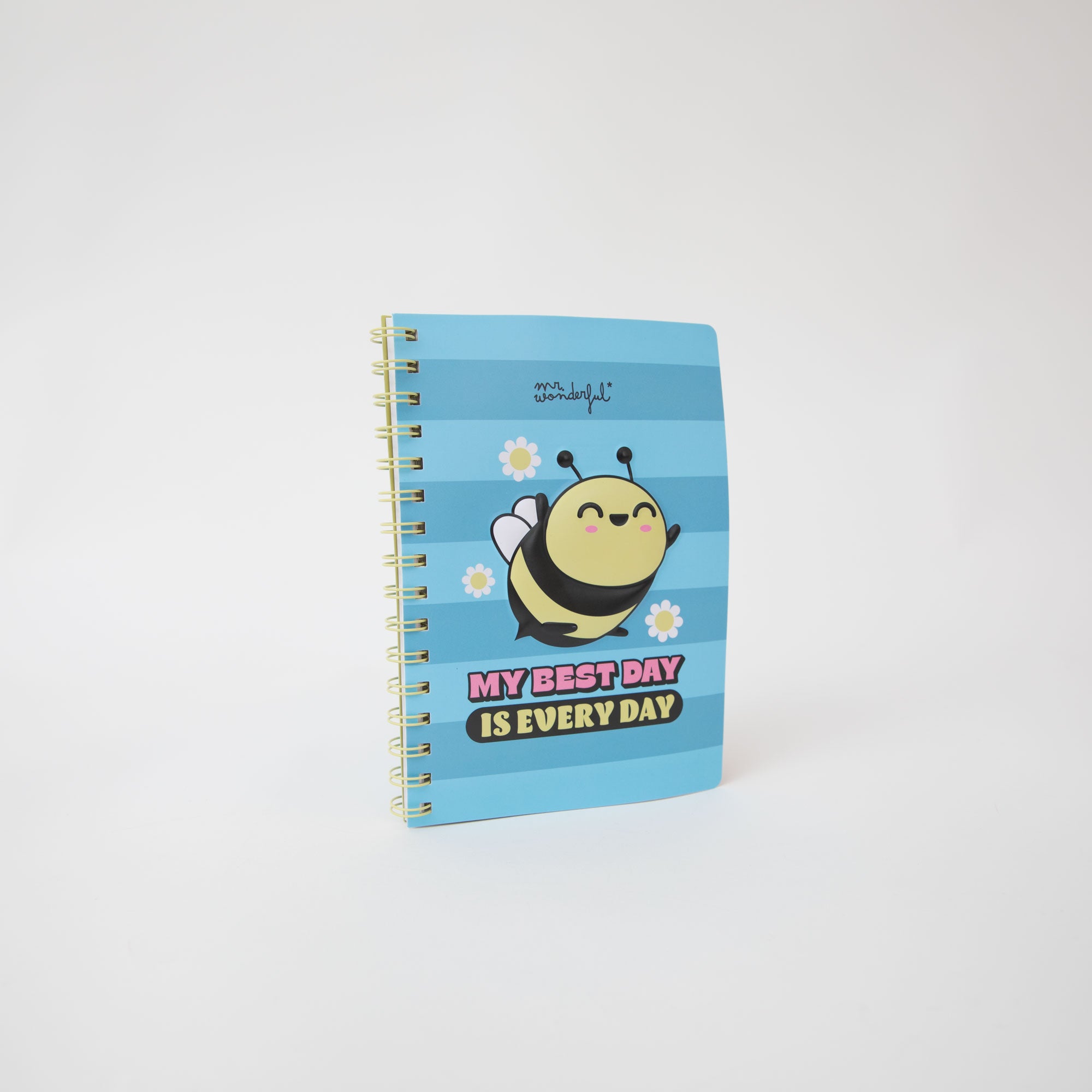A5 3D notebook Bee - My best day is every day