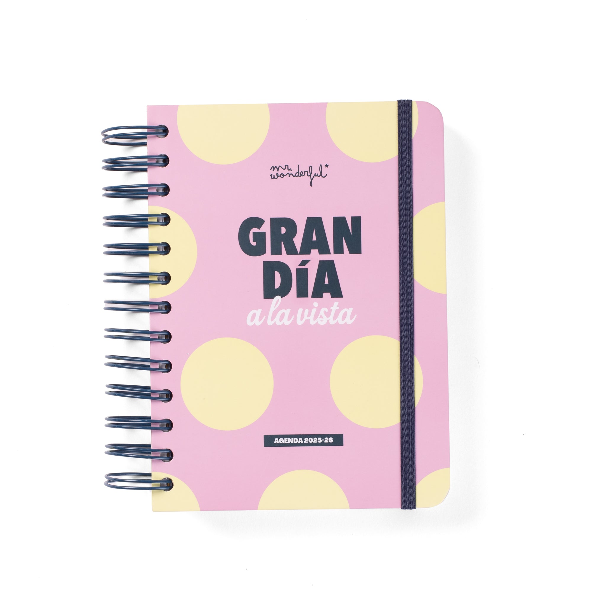 Agenda Wonder pequeña 2025-26 Diaria - Gran día a la vista