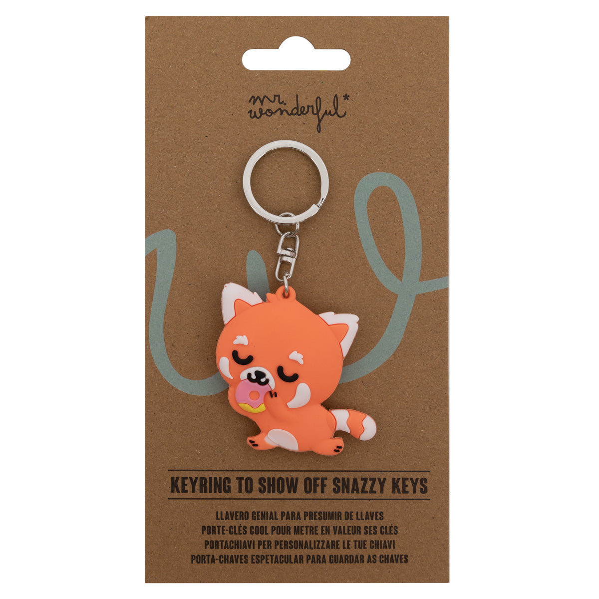 Keyring - Red panda Wondo