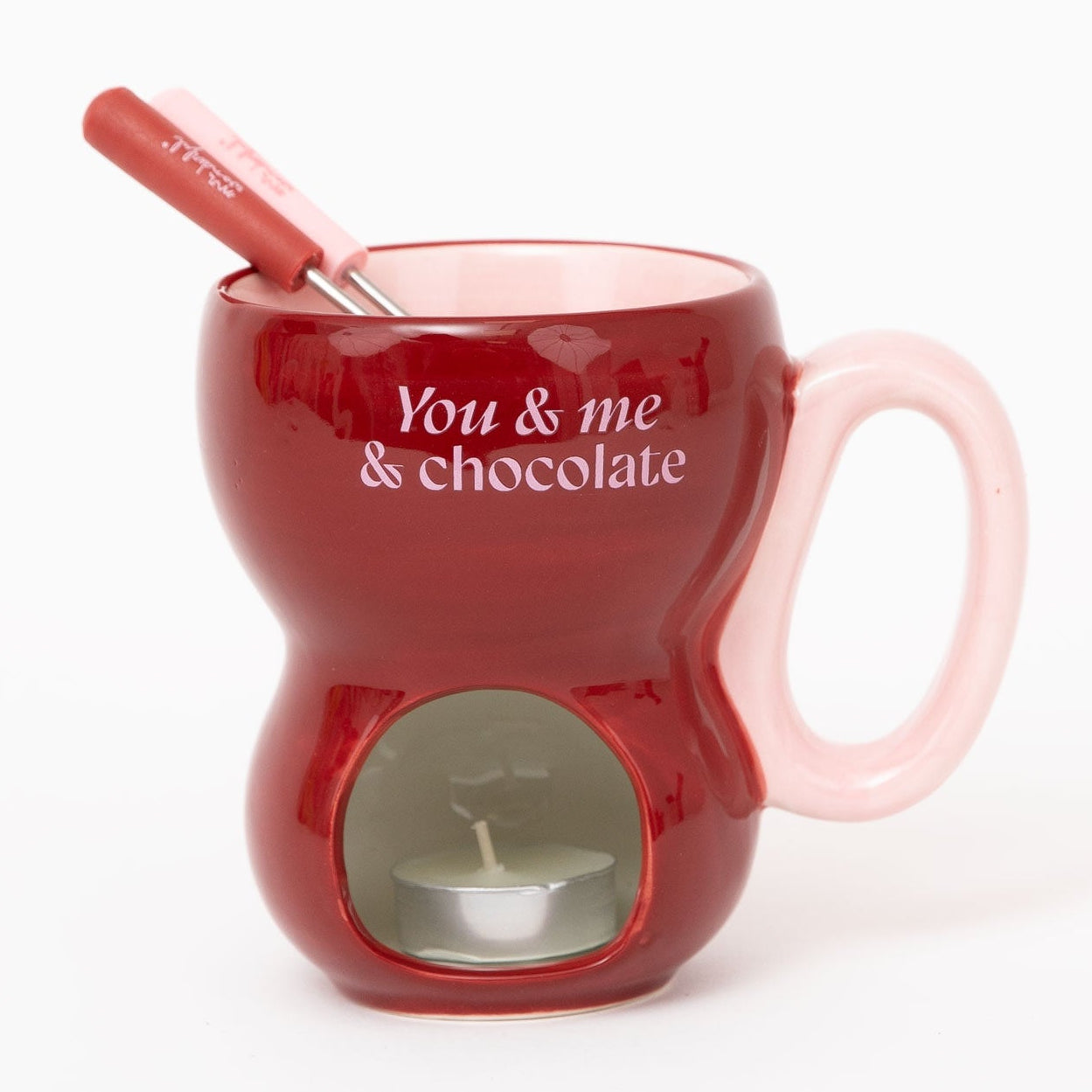 Fondue de chocolate para regalar a parejas Mr. Wonderful - You & me & chocolate 
