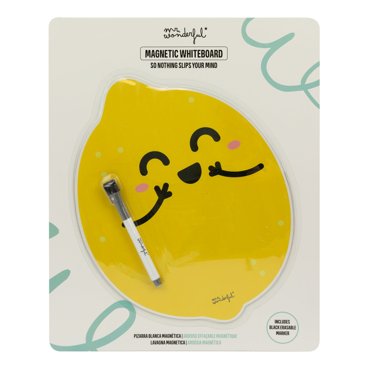 Quadro branco magnético - Limão 