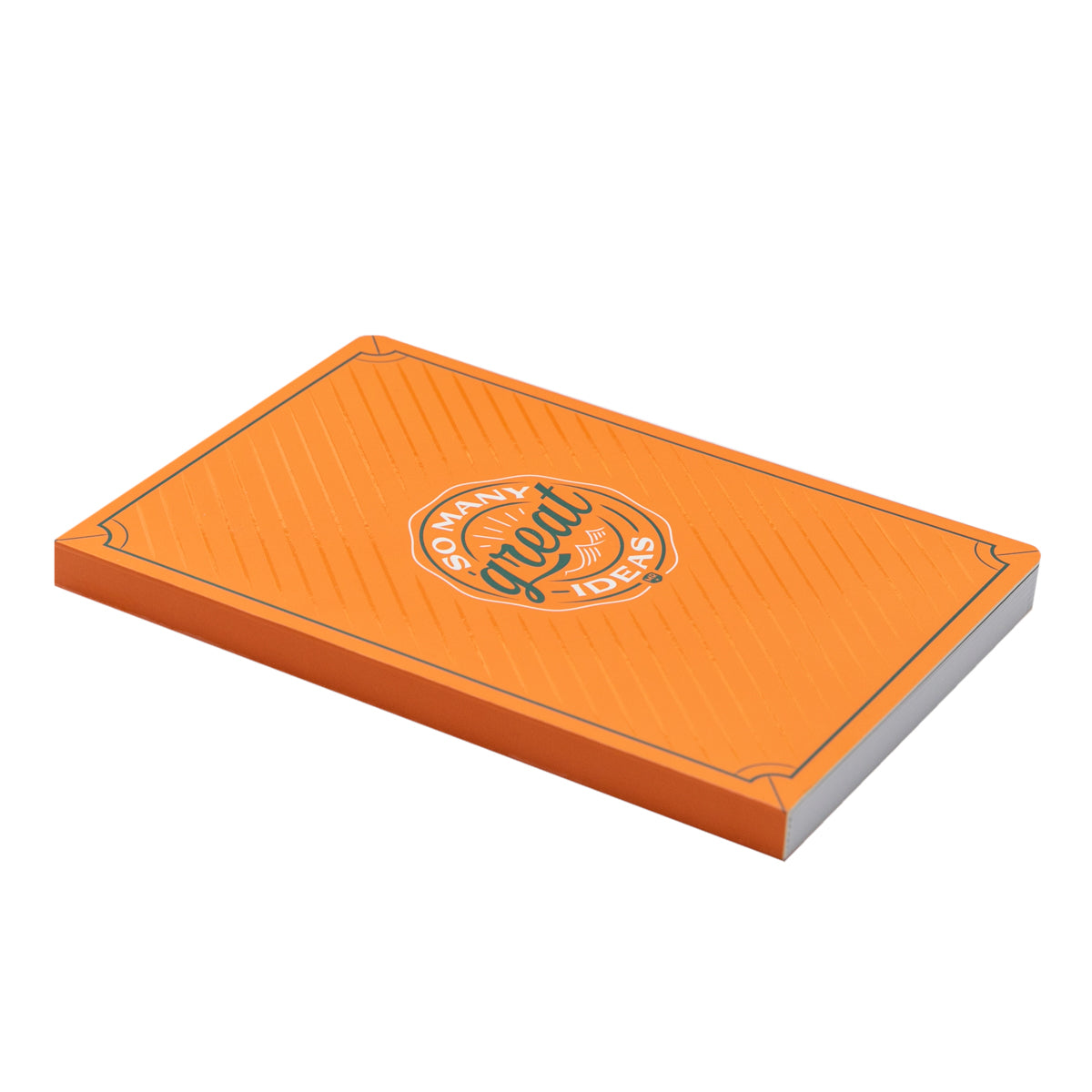 Carnet orange - Tant de bonnes idées
