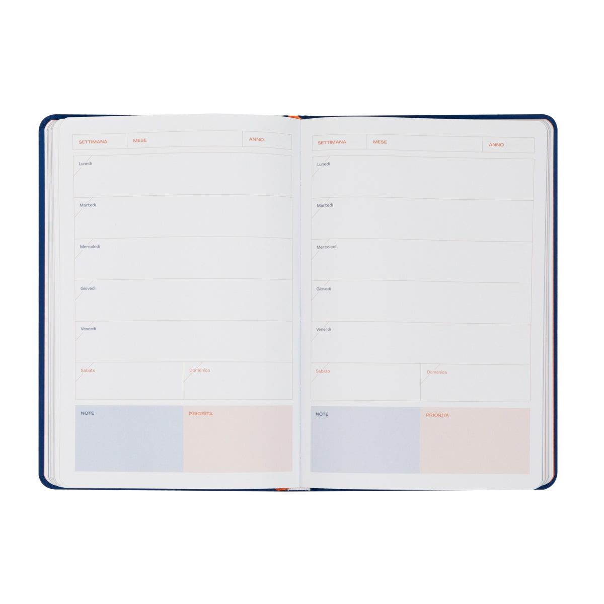 Planner settimanale - Ho un gran piano