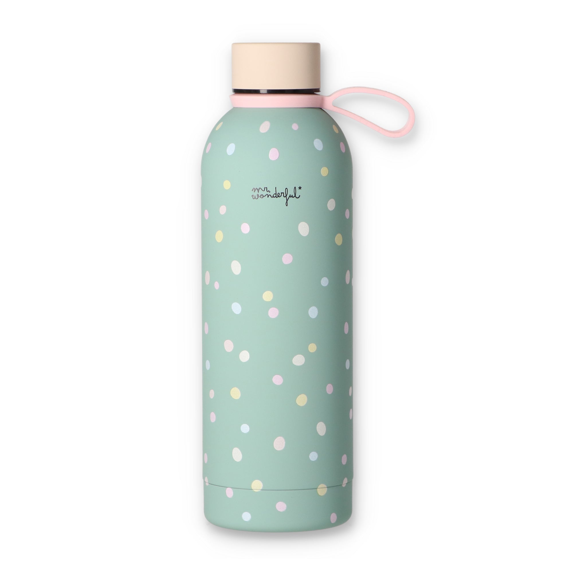 Thermal bottle 500ml - Polka dot print