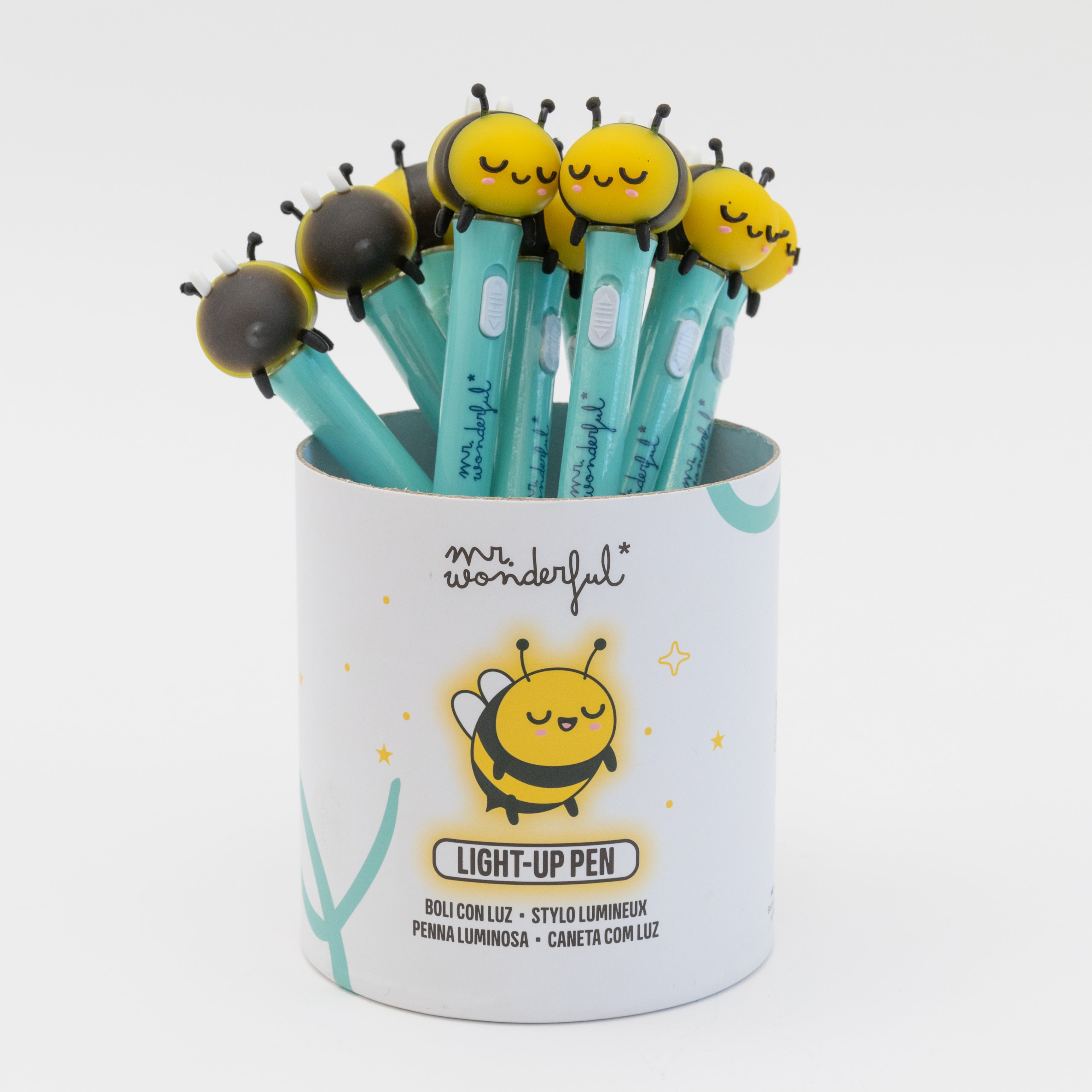 Stylo lumineux - Abeille. 