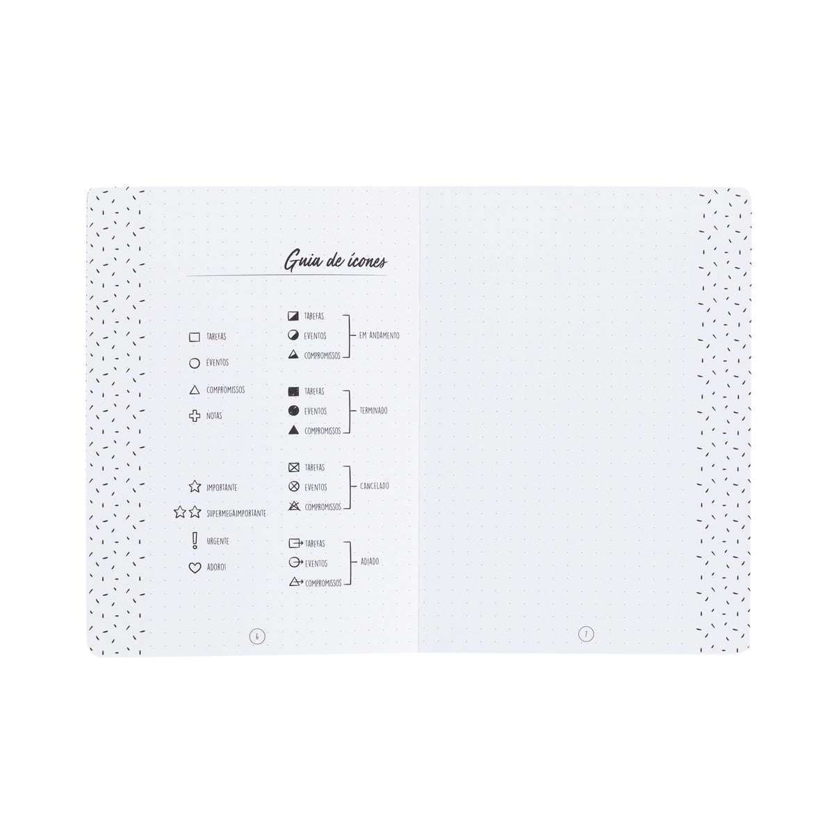 Agenda bullet - Muito por escrever, desenhar e celebrar