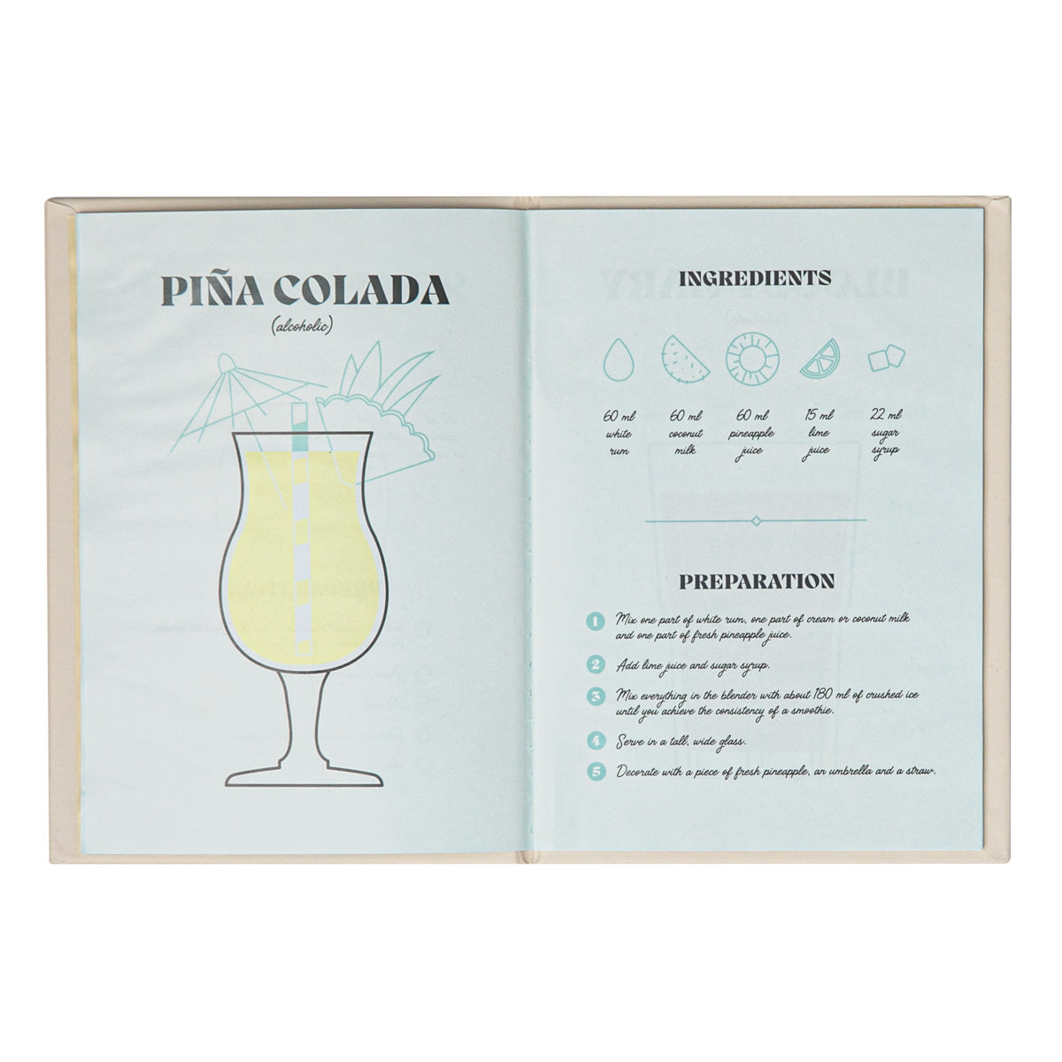Cocktail kit for a party to remember