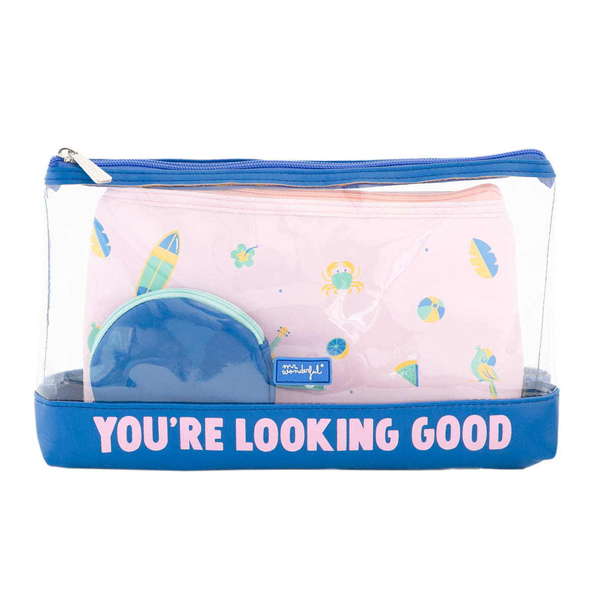 Set of 3 toiletries bags - You’re looking good