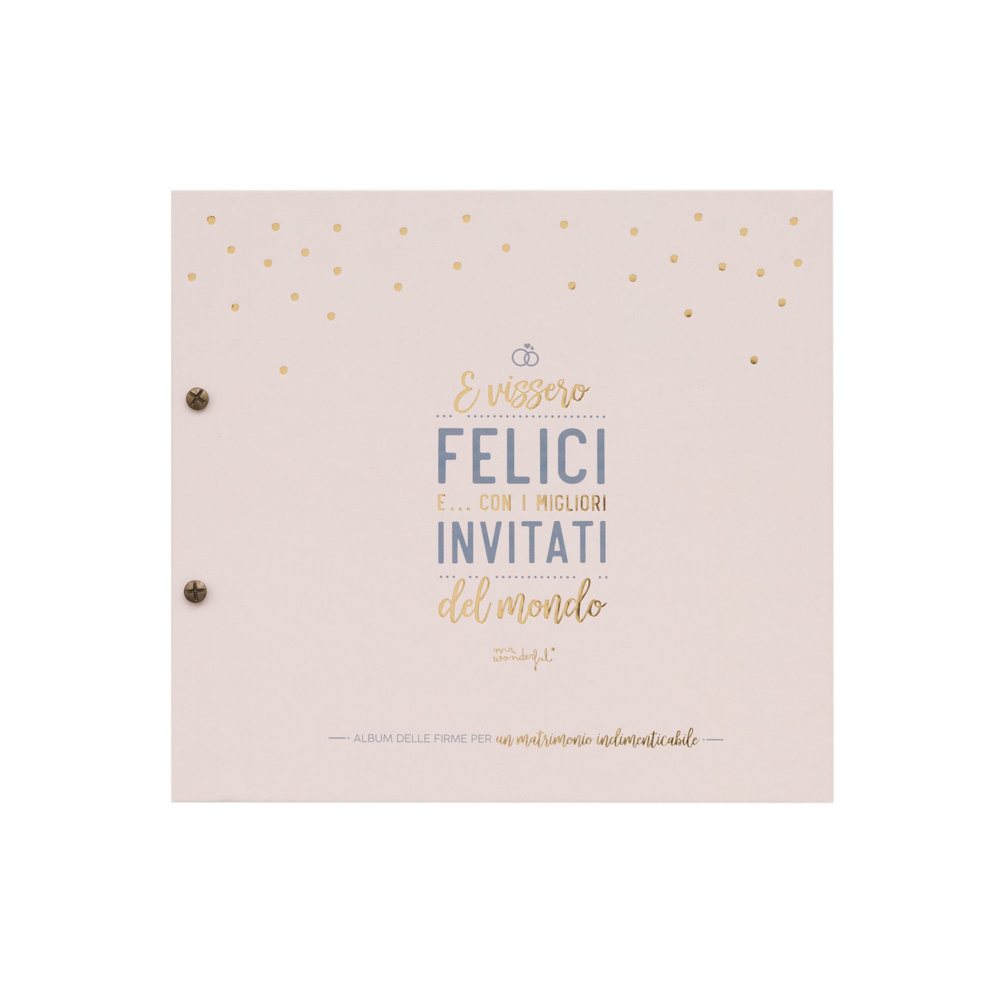 Guestbook di nozze per un matrimonio
