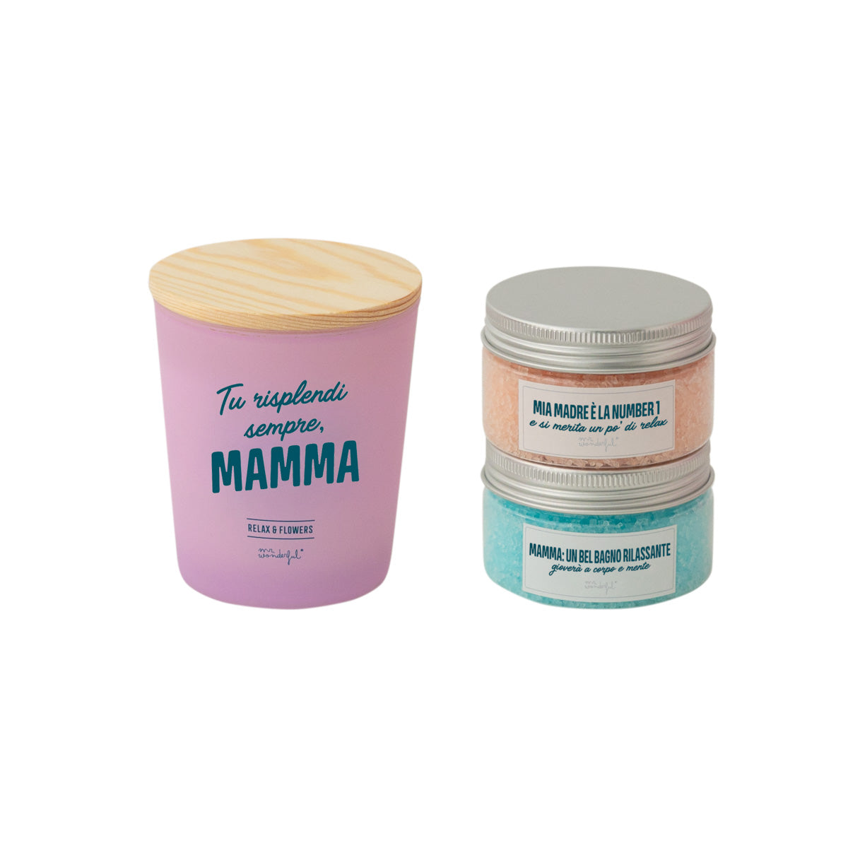 Kit coquetel mãe – Saída banheiro + vela 