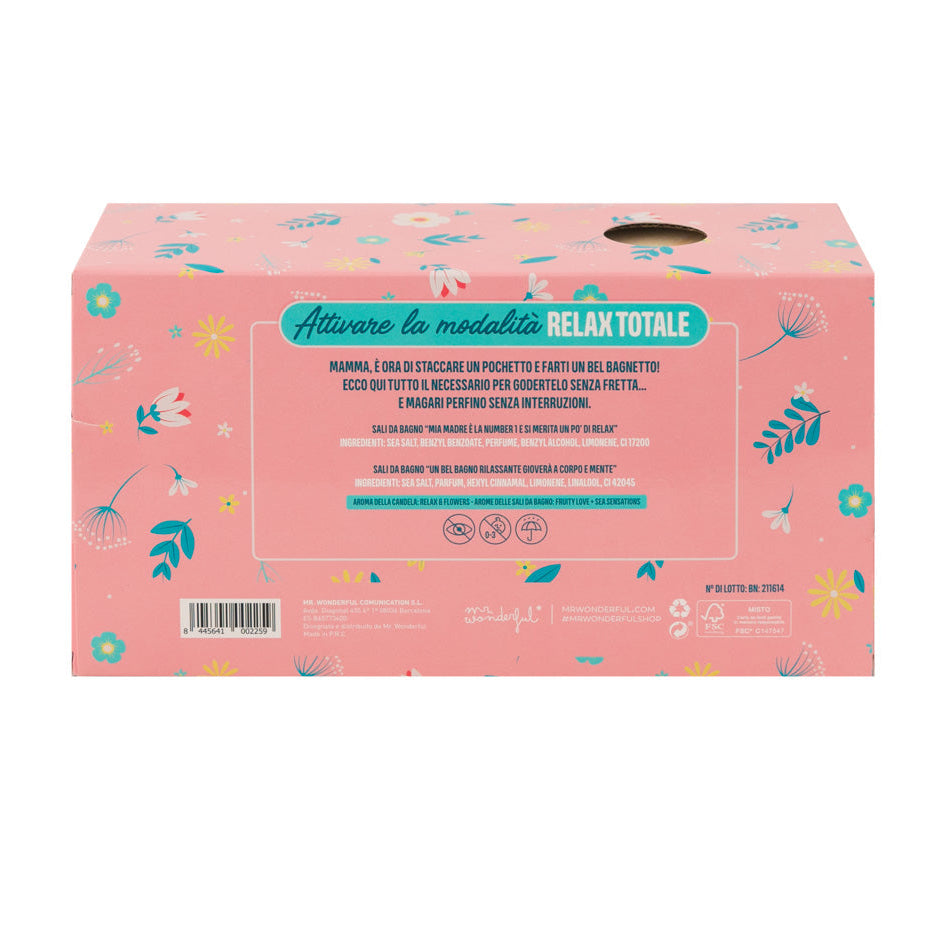 Kit coquetel mãe – Saída banheiro + vela 