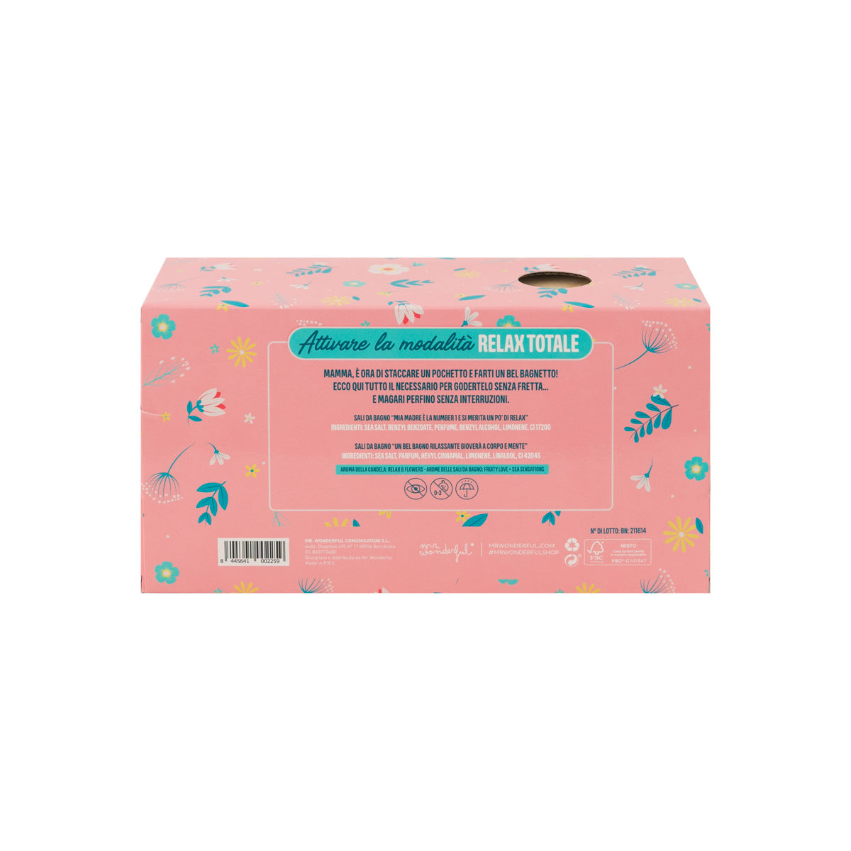Kit coquetel mãe – Saída banheiro + vela 
