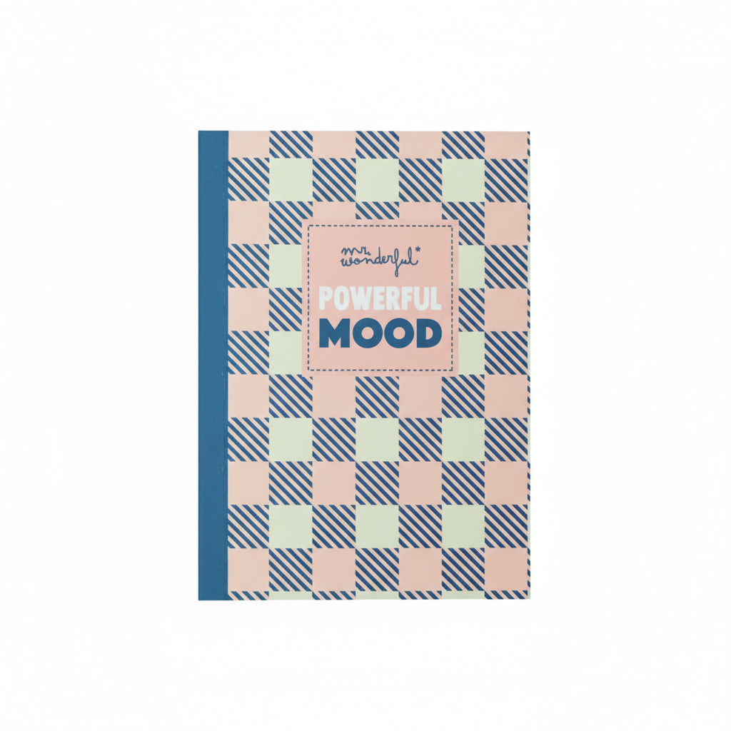 Set de 3 libretas A6 para mujeres de Mr. Wonderful - Powerful mood