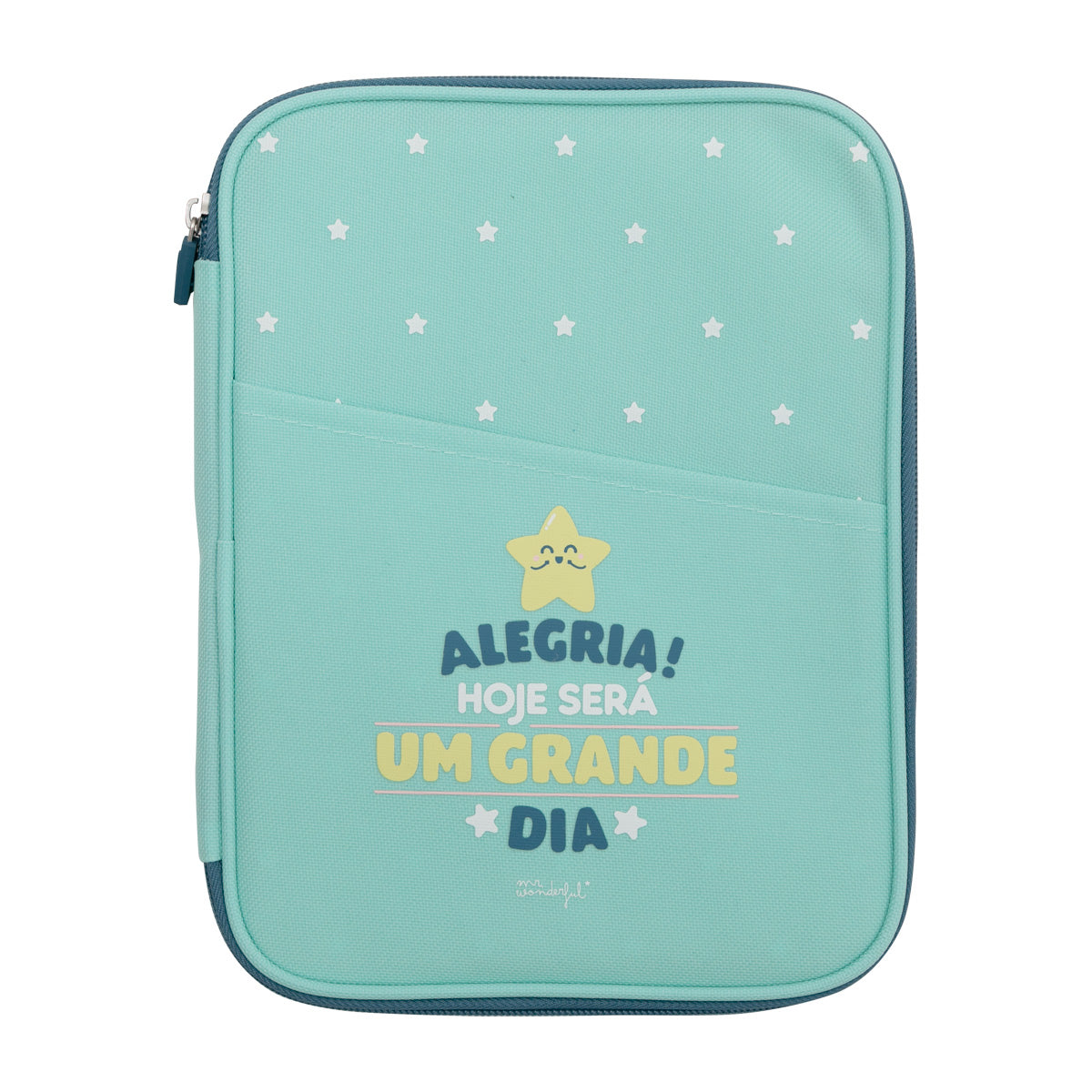Porta-documentos familiar - Alegria! Hoje será um grande dia
