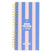 Planificador diario rosa - Mucho por hacer y disfrutar
