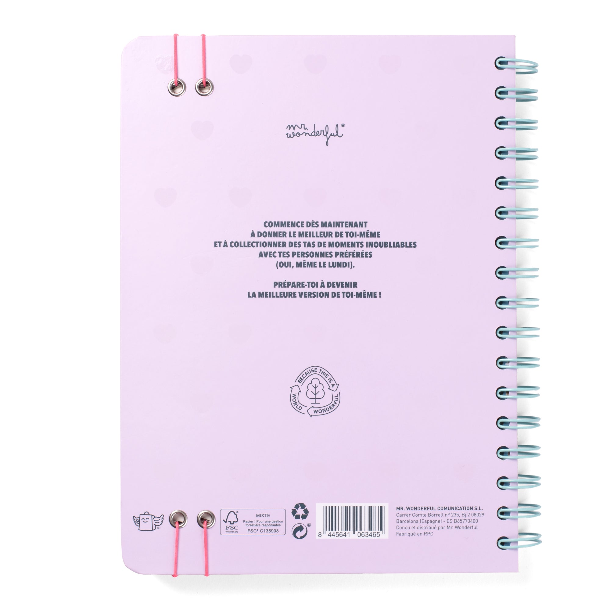 Agenda Wonder 2025-26 Semainier - Quelque chose de magique m'attend