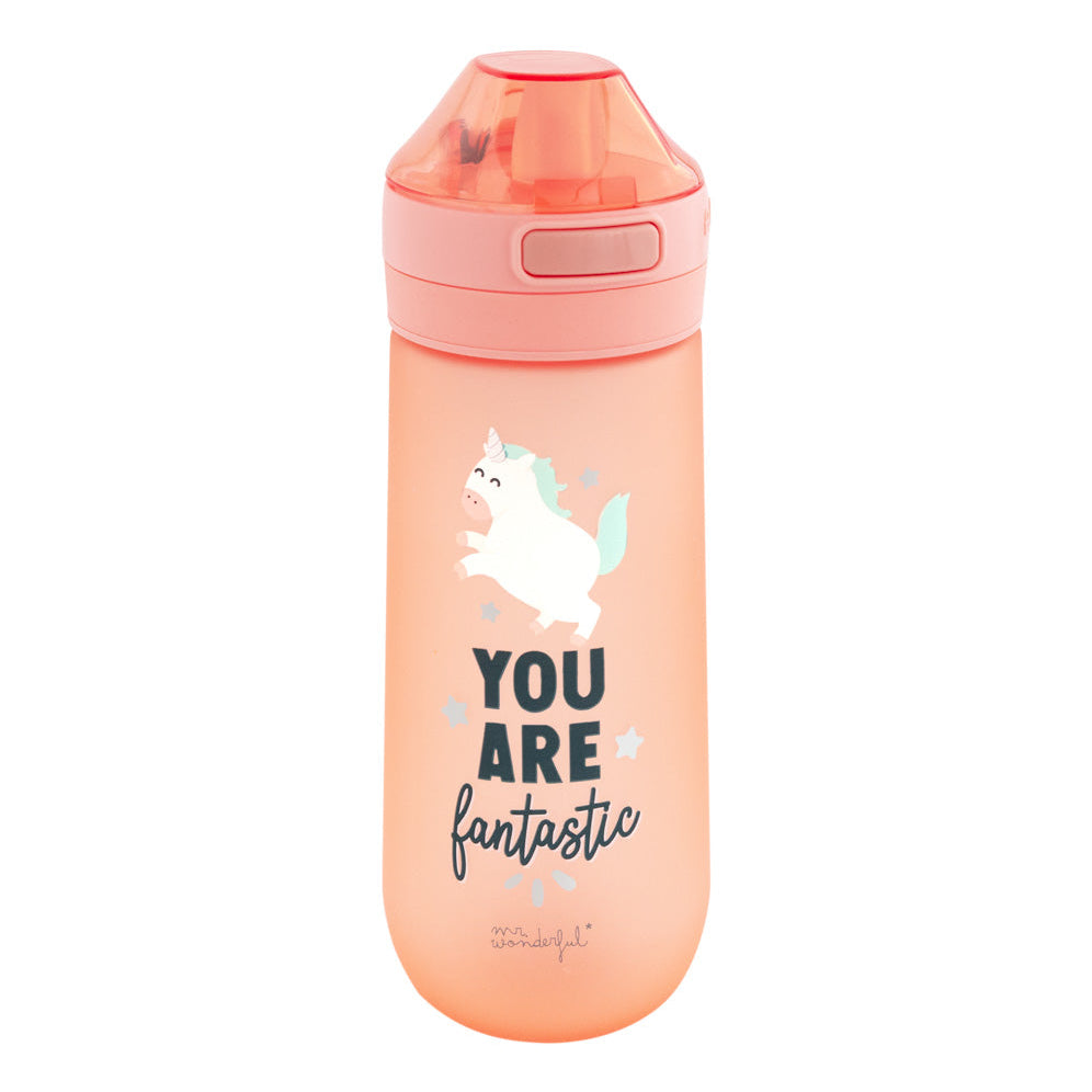 Botella reutilizable unicornio Mr. Wonderful - You are fantastic