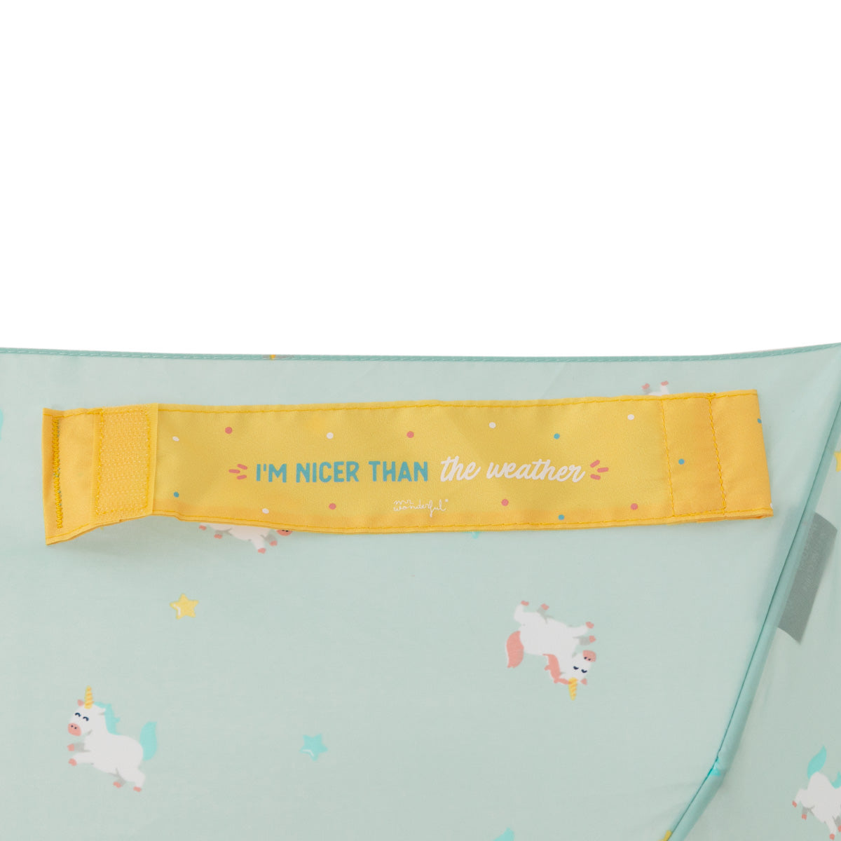 Petit parapluie bleu - Imprimé planète