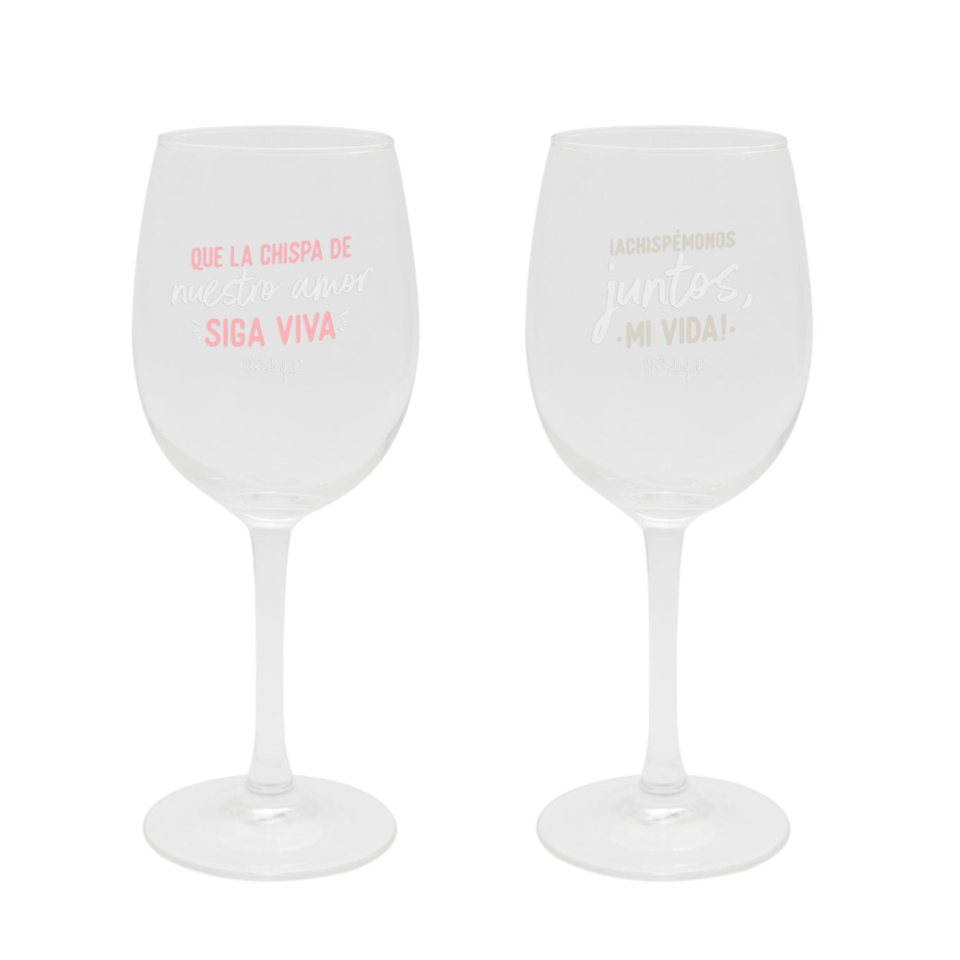 Copas de vino para brindar (y lo que surja)