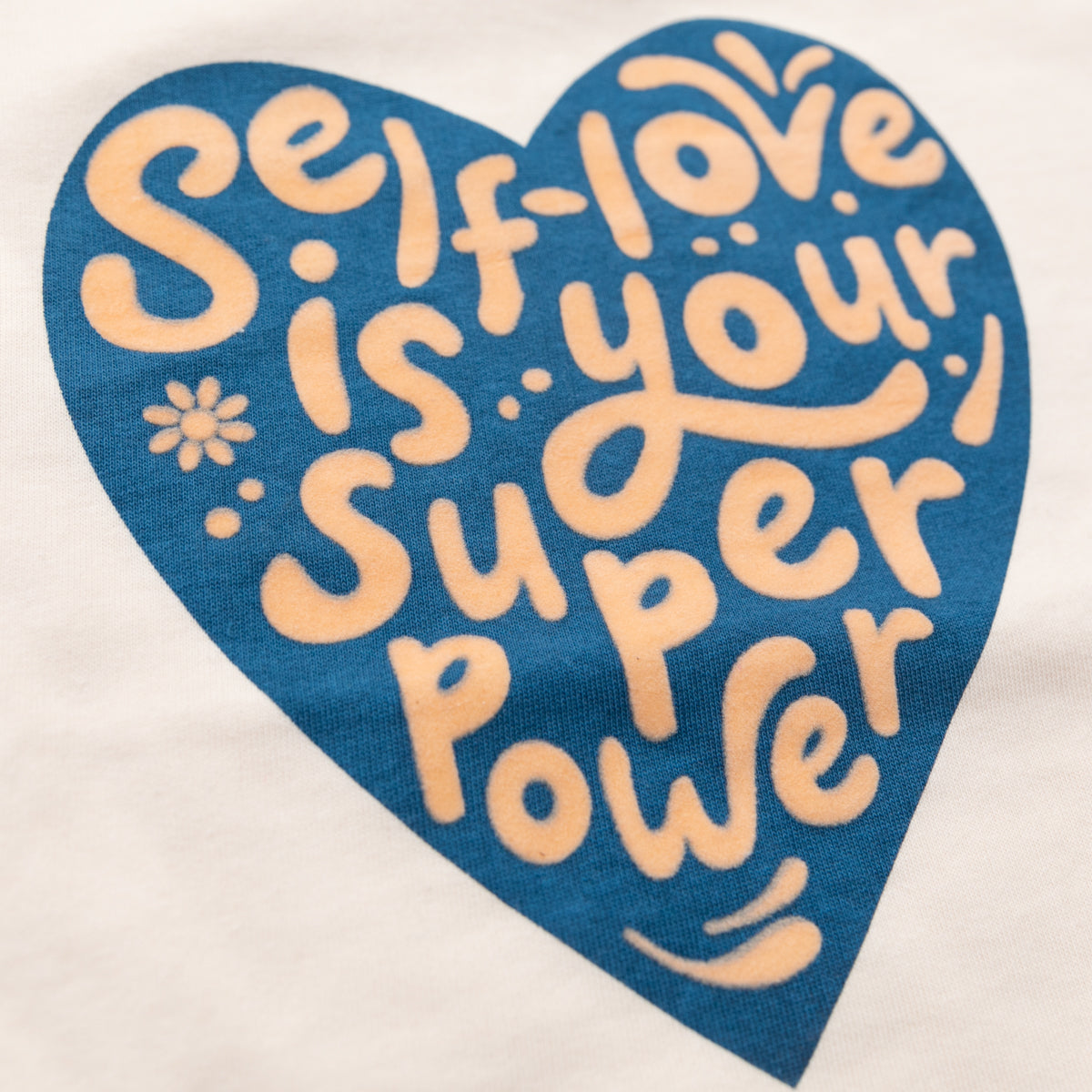 Long sleeves hoodie blue Size L-XL - Self-love is your superpower