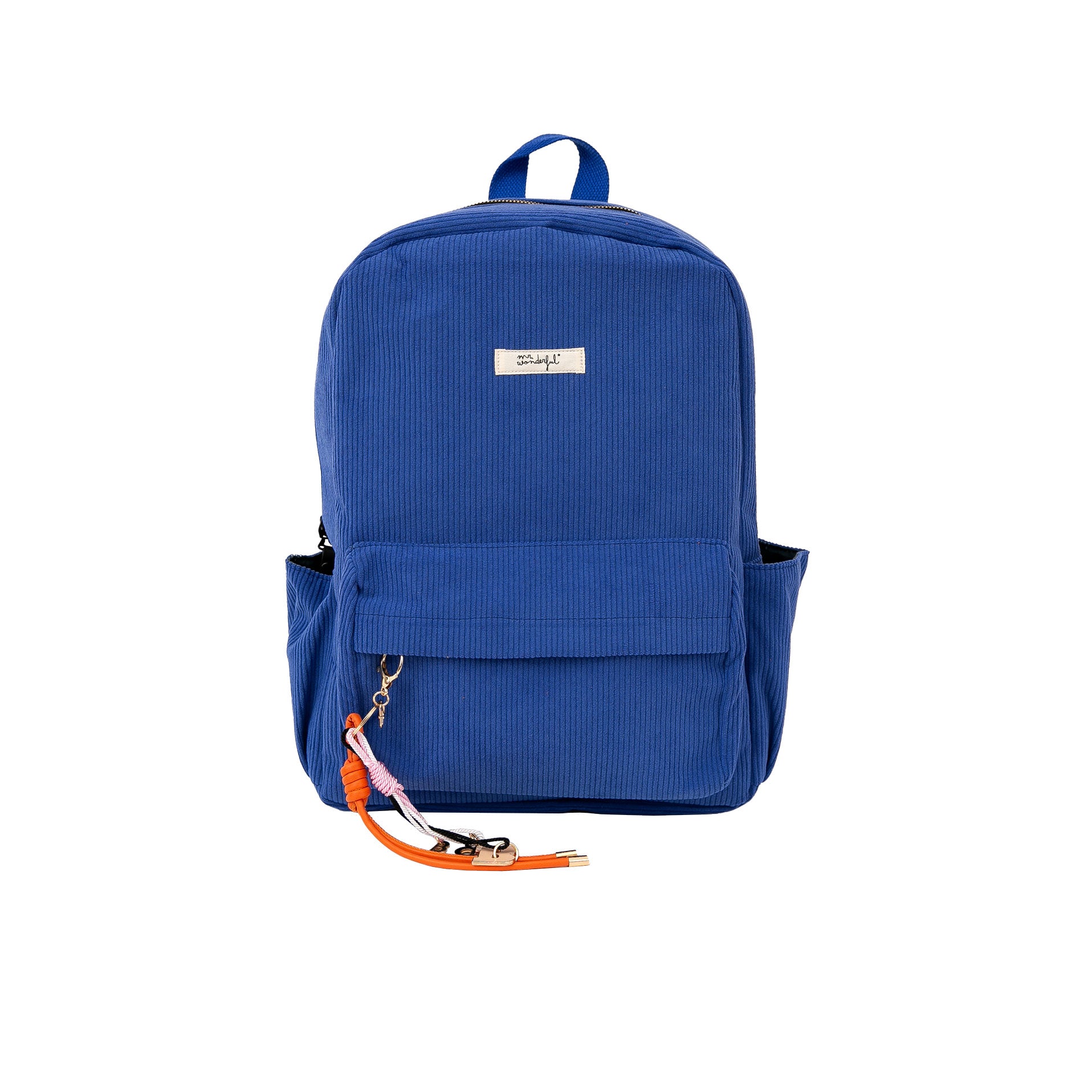 Backpack corduroy - Blue